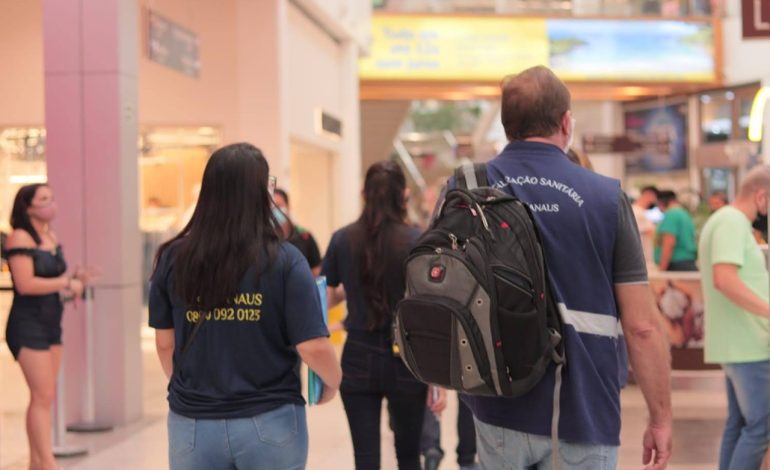 Visa Manaus realiza novas fiscalizações em shoppings da capital para verificar protocolos de prevenção à Covid-19