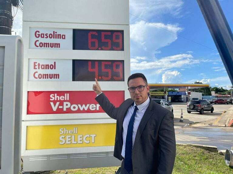 Vereador Rodrigo Guedes denuncia aumento abusivo no preço da gasolina em Manaus