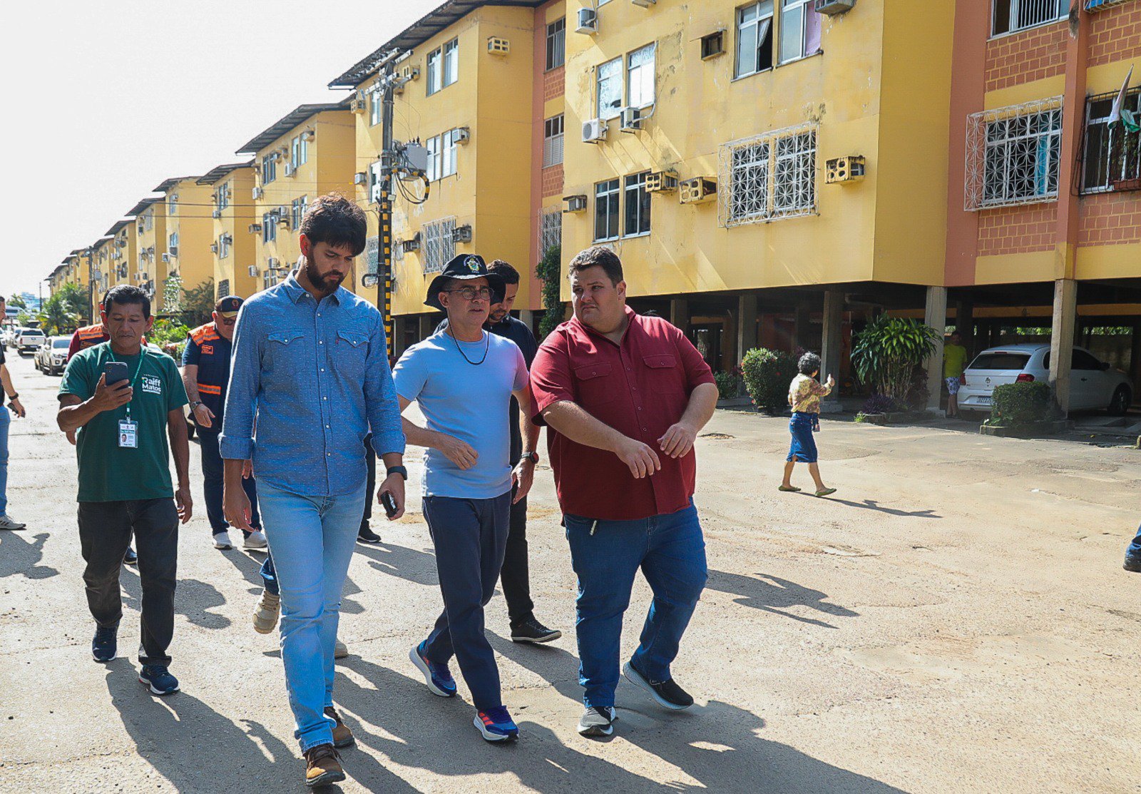 Prefeito vistoria início das obras de infraestrutura no conjunto habitacional dos Jornalistas