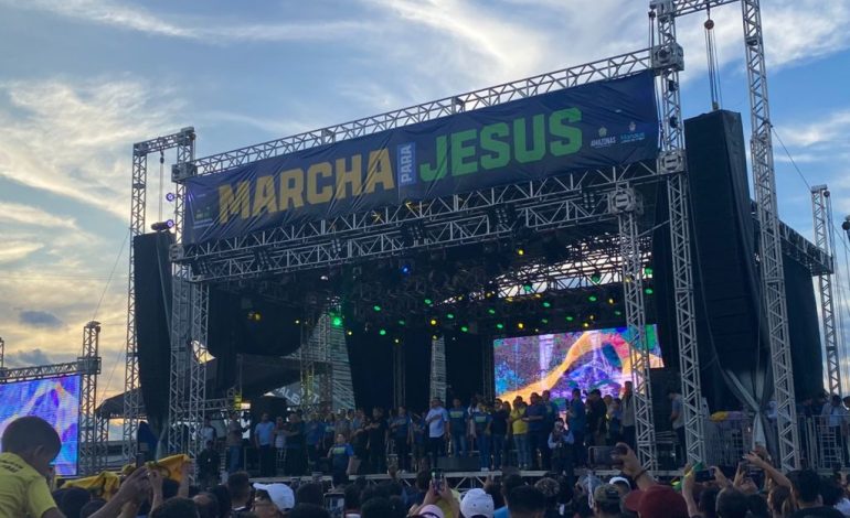 Marcha para Jesus 2023 acontecerá dia 10 de junho em Manaus