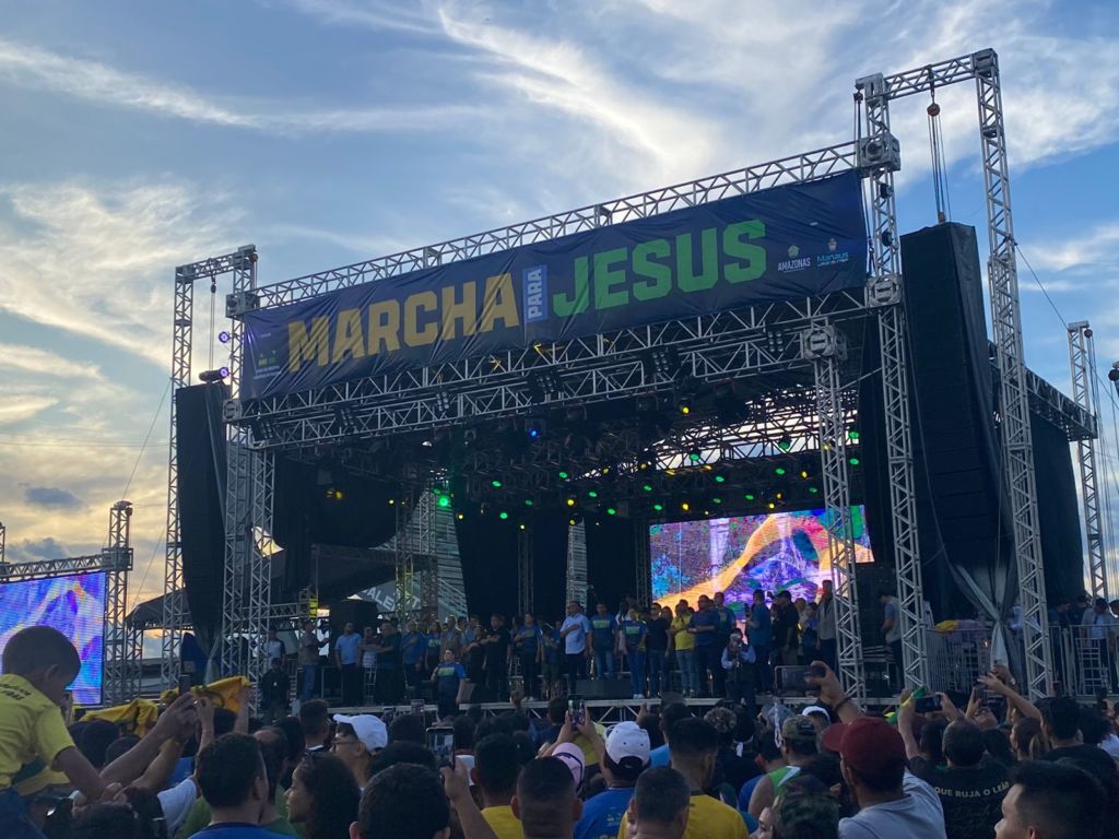 Marcha para Jesus 2023 acontecerá dia 10 de junho em Manaus