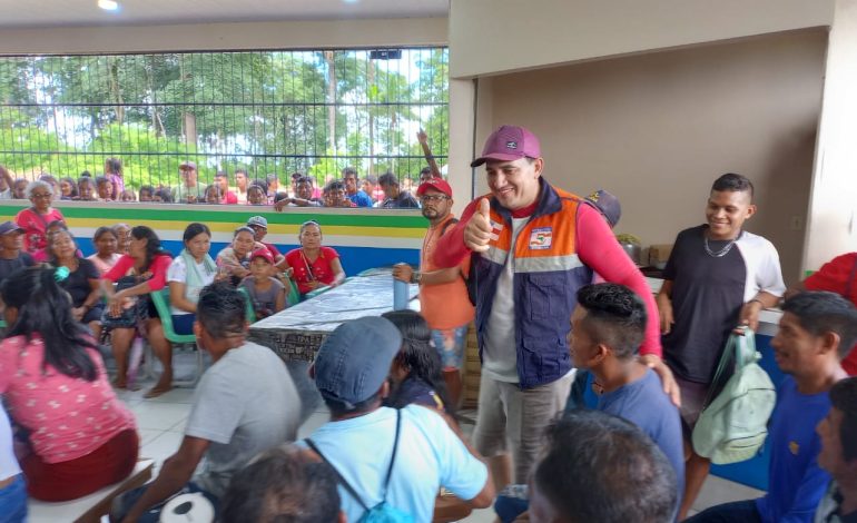 Prefeitura itinerante é realizada em comunidades indígenas de Borba