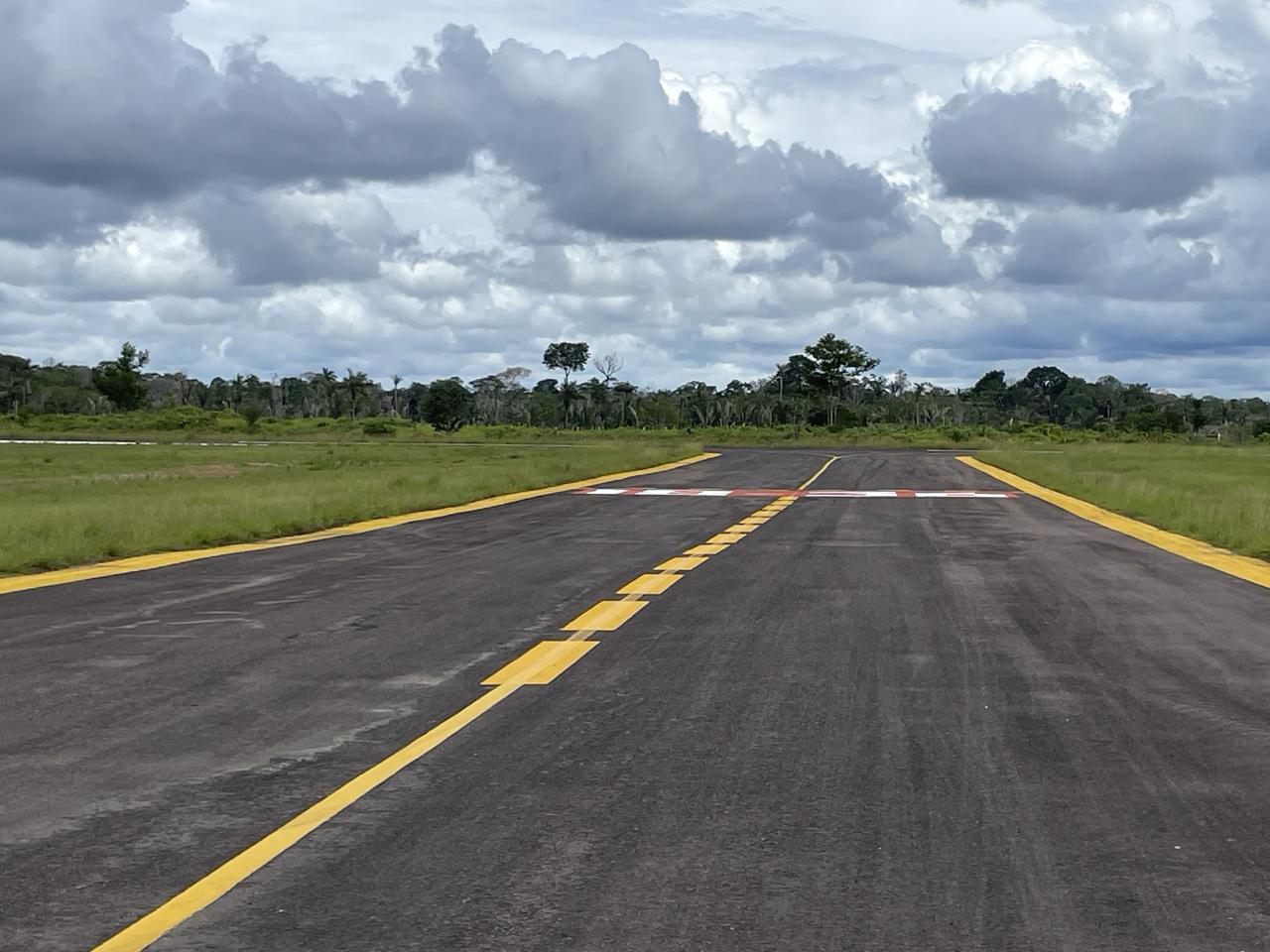 Governo do AM revitaliza aeródromo de Lábrea