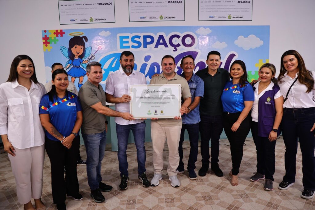 Em Parintins, Wilson Lima inaugura primeiro espaço de lazer exclusivo para autistas no AM