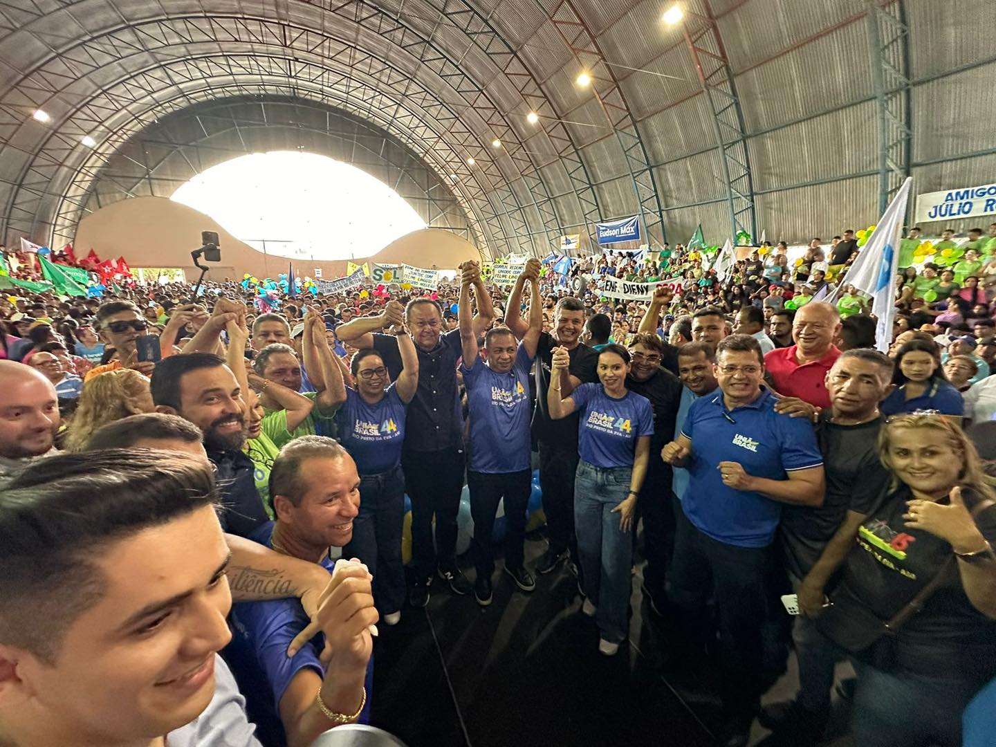 Deputado Silas Câmara participa de Convenção Partidária em Rio Preto da Eva