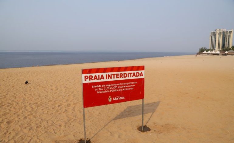 Praia da Ponta Negra vai seguir interditada durante as festividades de fim de ano