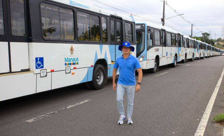 David Almeida anuncia novos investimentos em mobilidade, transporte público e segurança para Manaus