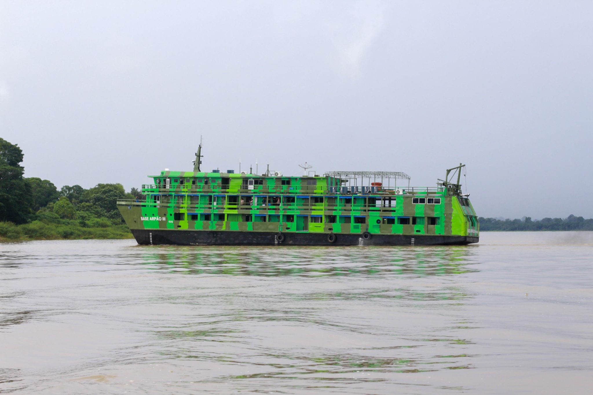 Base Arpão 3 começa a operar no rio Solimões