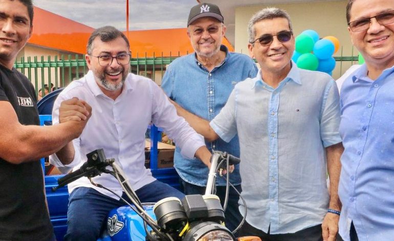 Com Wilson Lima, Silas Câmara celebra avanços em saúde, educação e segurança em Manicoré