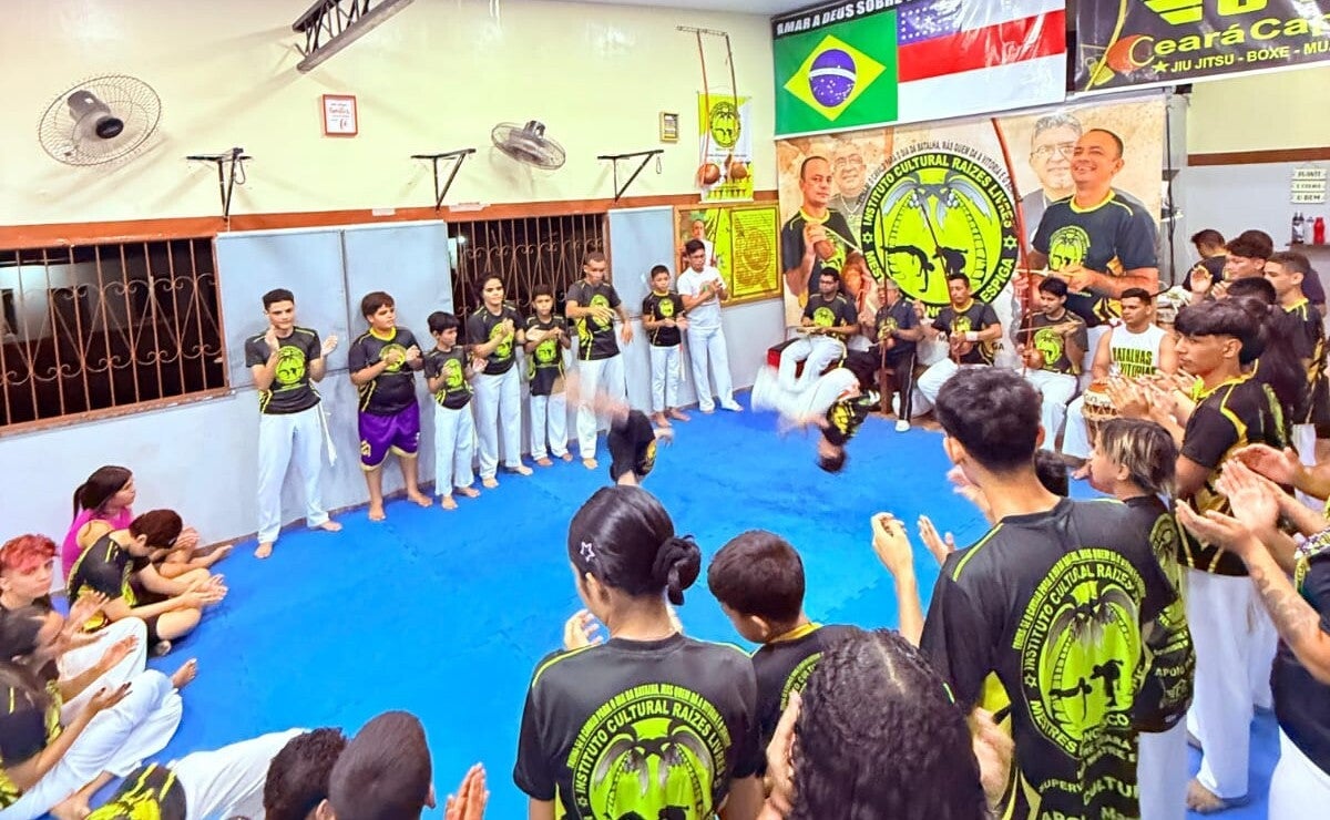 Festival de Capoeira Raízes Livres reúne mestres, alunos e público em Manaus