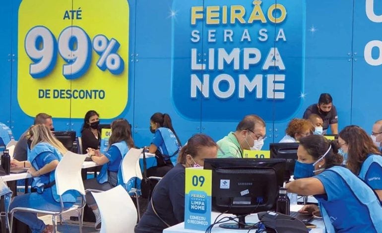 Feirão Serasa Limpa Nome oferece negociação por telefone