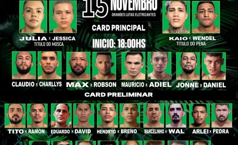 Zona Leste Fight 6ª Edição agita o Shopping Cidade Leste com grandes combates